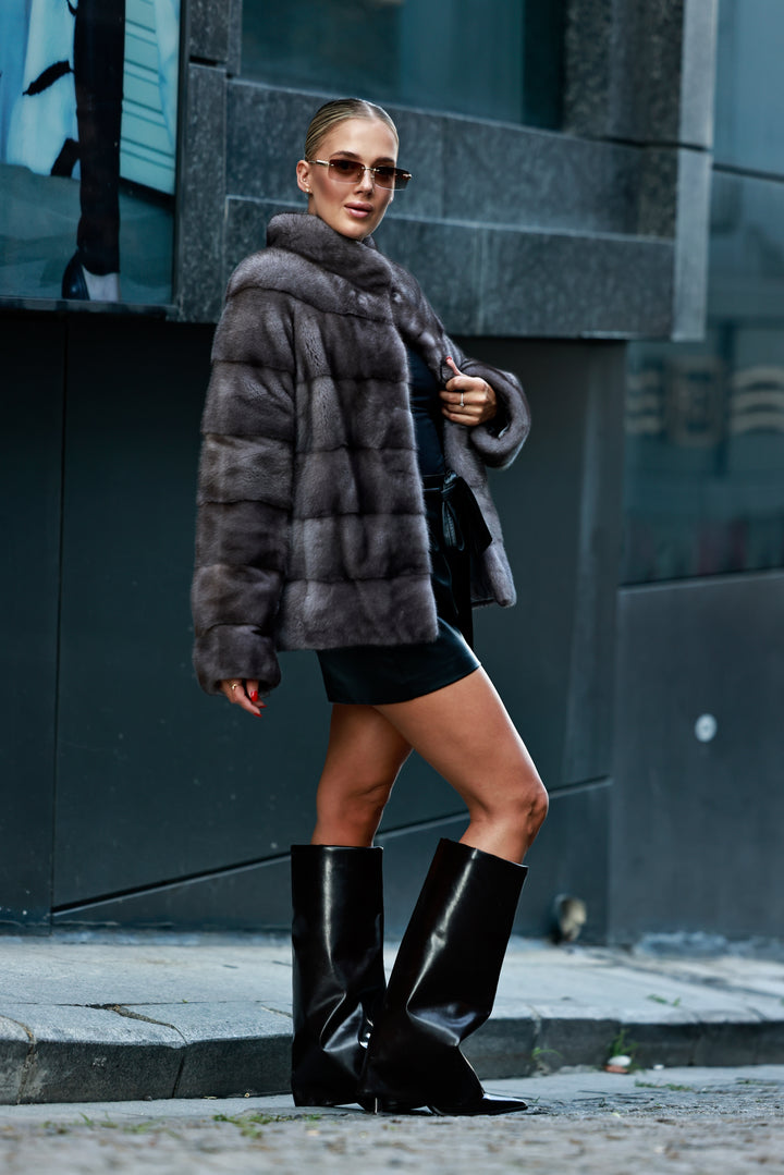 MINK LIA GREY