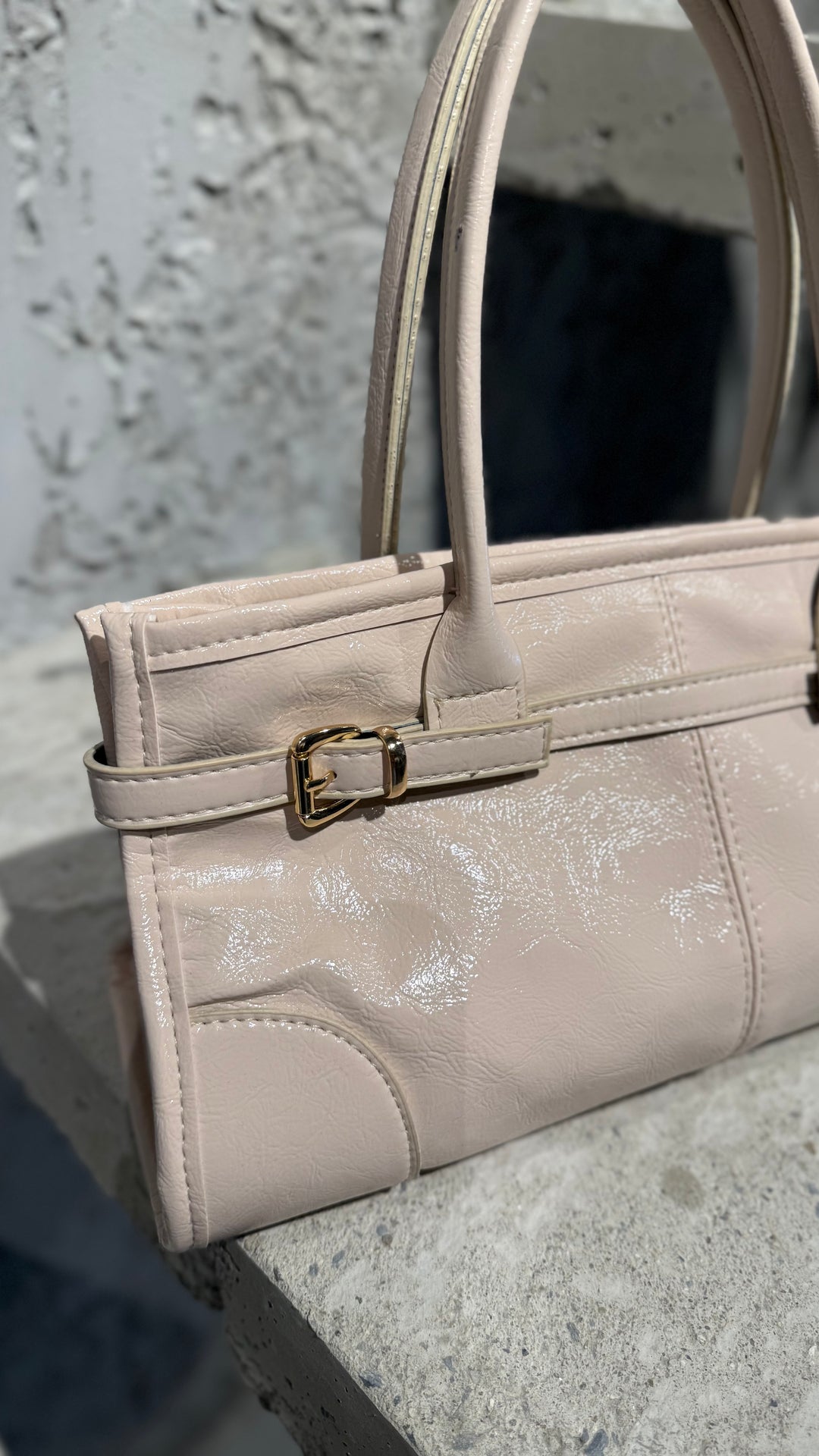 Holler beige handbag