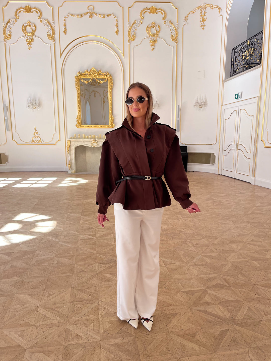 Victoria jacket brown 