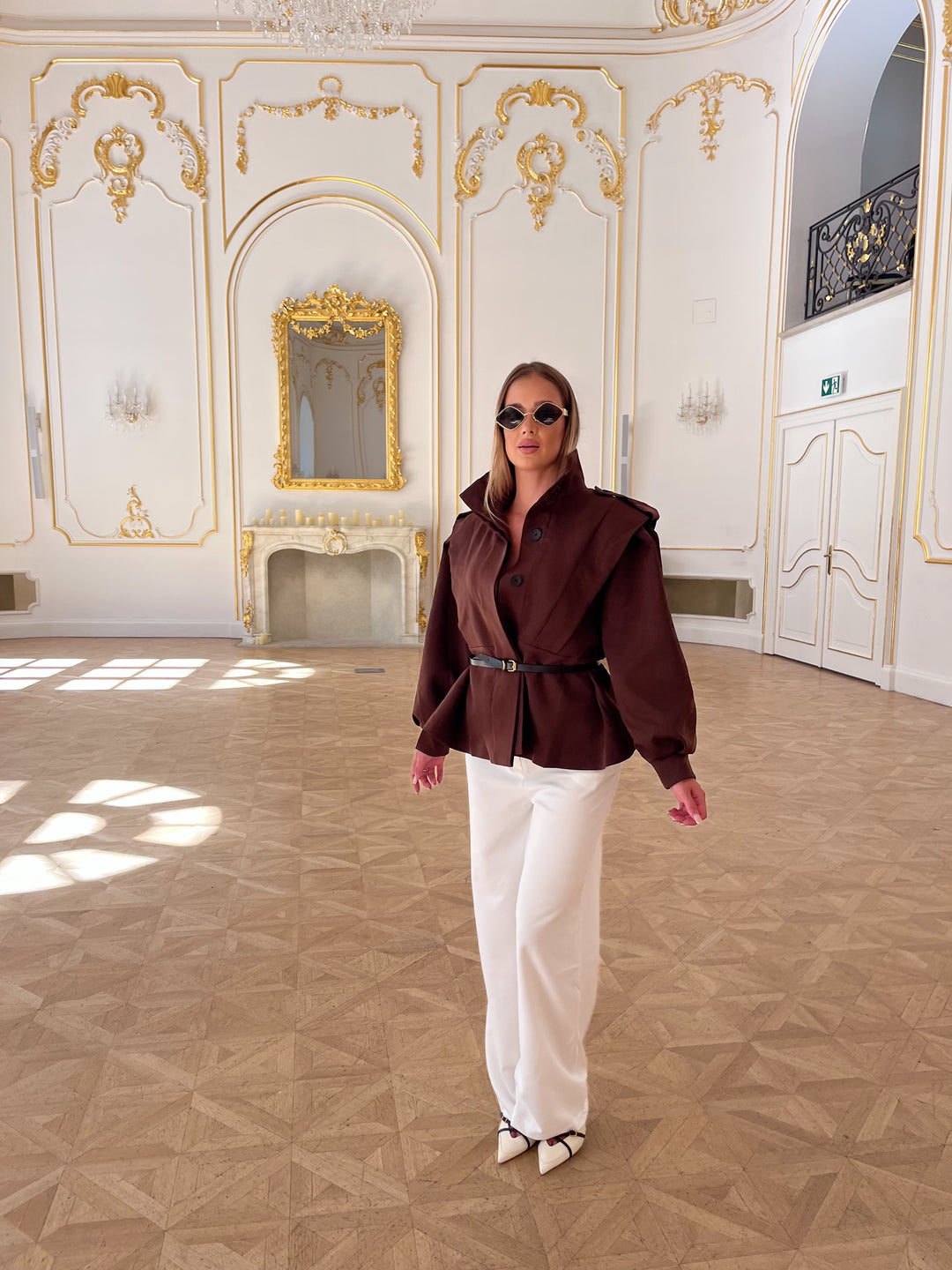 Victoria jacket brown 