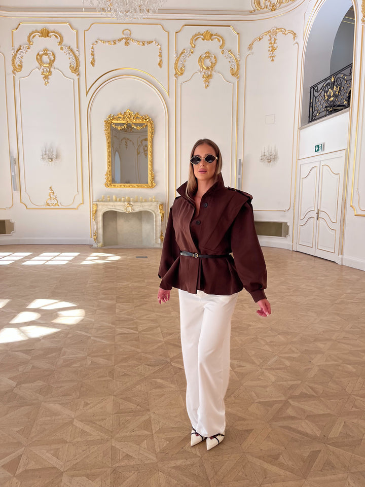 Victoria jacket brown 
