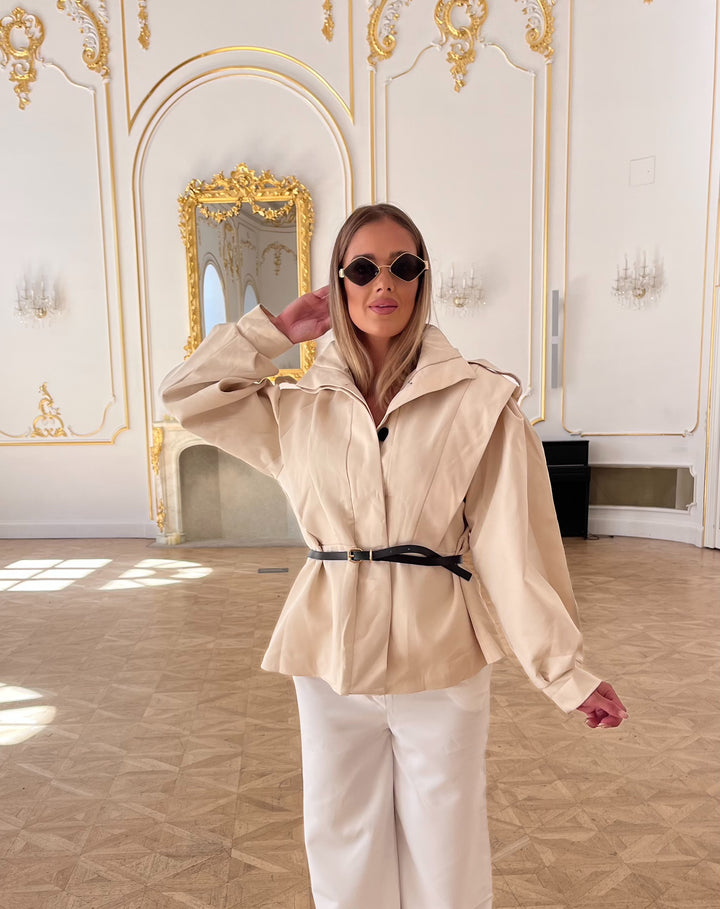 Victoria beige jacket 